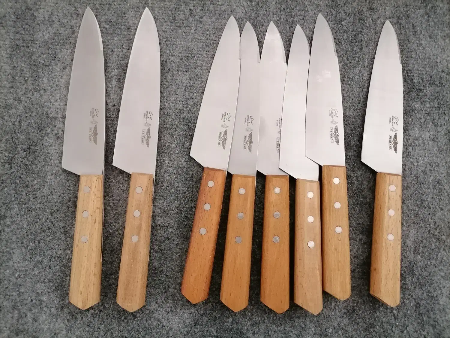 ظروف مسی و چاقو|ظروف پخت‌وپز|کرج, شهرک بهداری|دیوار