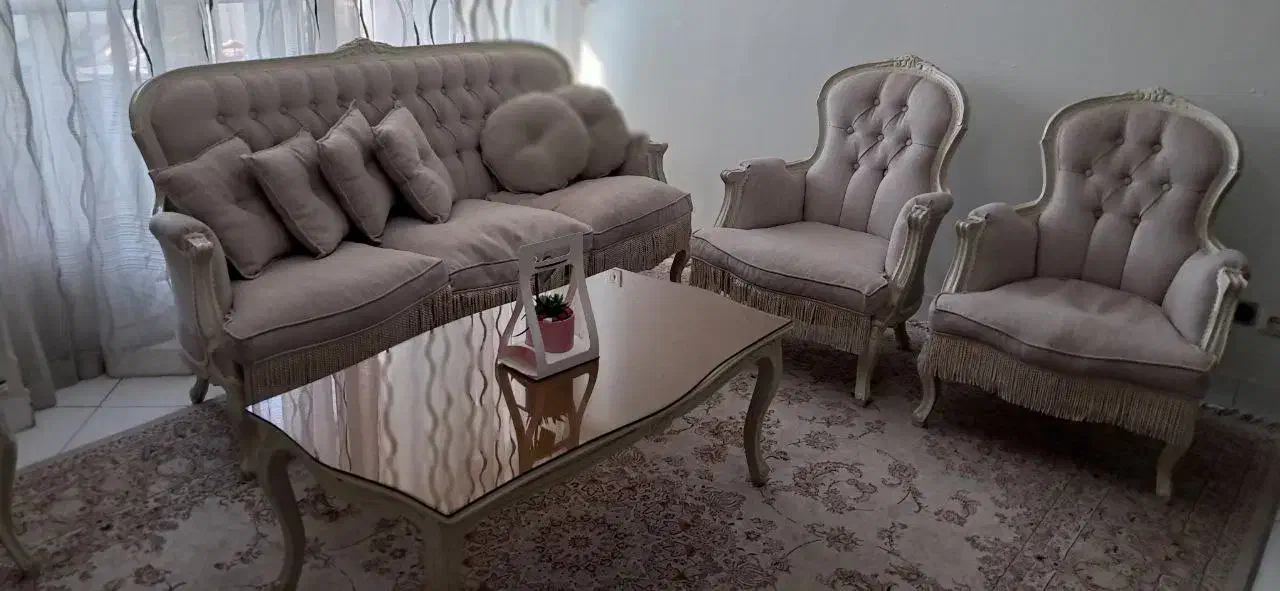 ست مبل کلاسیک مدل فرانسوی|مبلمان خانگی و میز عسلی|تهران, استخر|دیوار