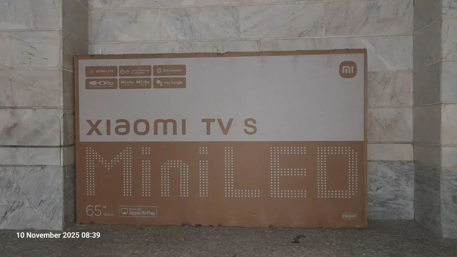 جعبه تلویزیون 65 اینچی شیائومی|تلویزیون و پروژکتور|تهران, مهران|دیوار