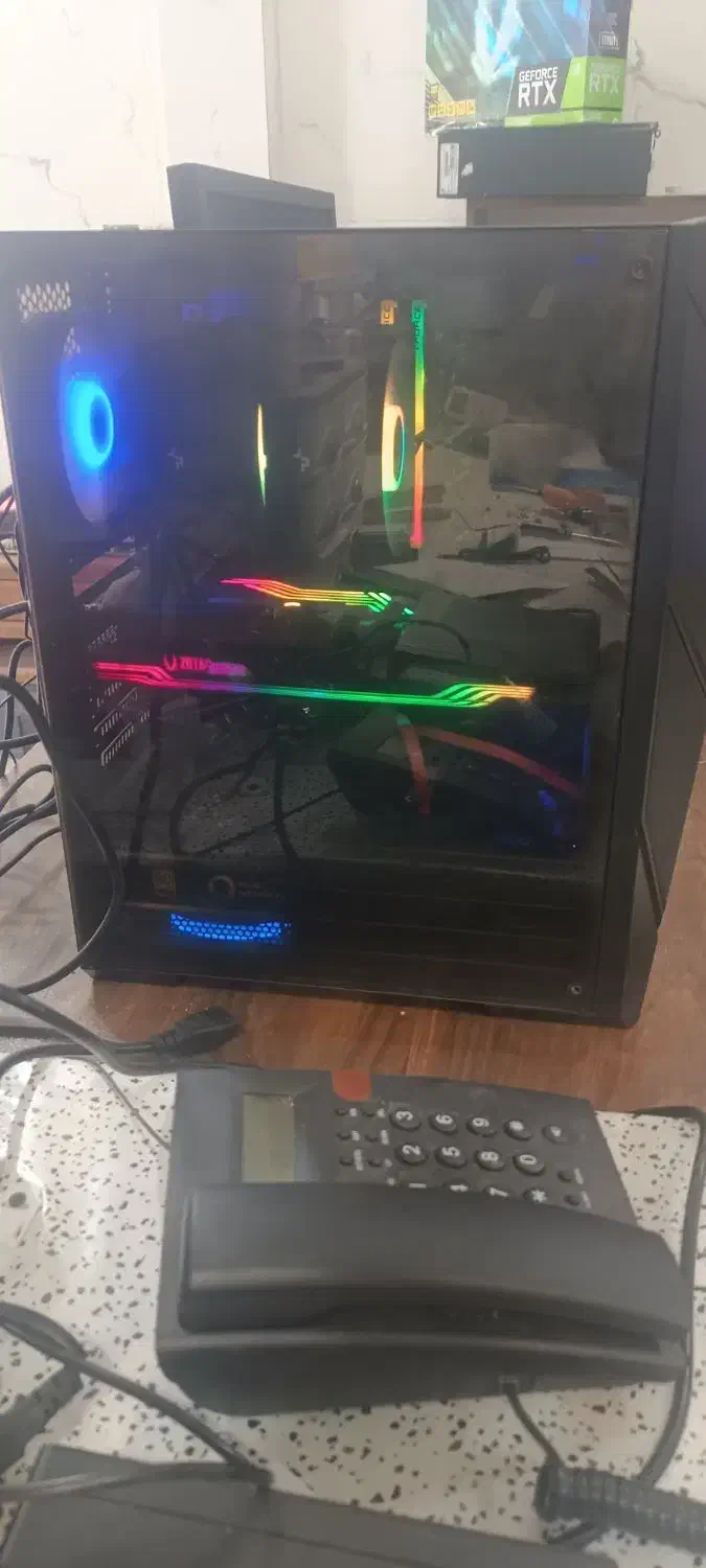 کیس گیمینگ،فول256bus|رایانه رومیزی|کاشان, شهرک امیرالمومنین|دیوار