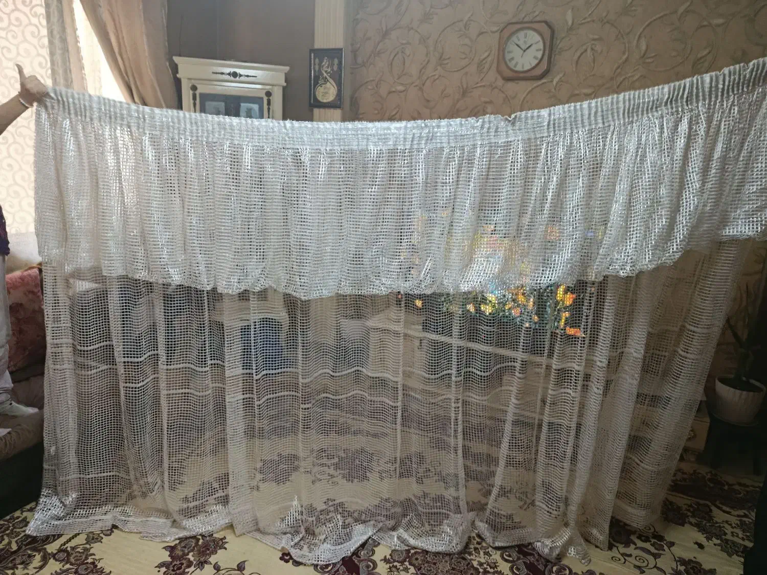 پرده زیبا|پرده، رانر، رومیزی|تهران, تهران‌نو|دیوار