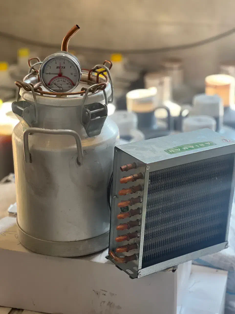 دیگ تقطیر ۱۰ لیتری|ماشینآلات صنعتی|تهران, بوستان بعثت (باغ آذری)|دیوار