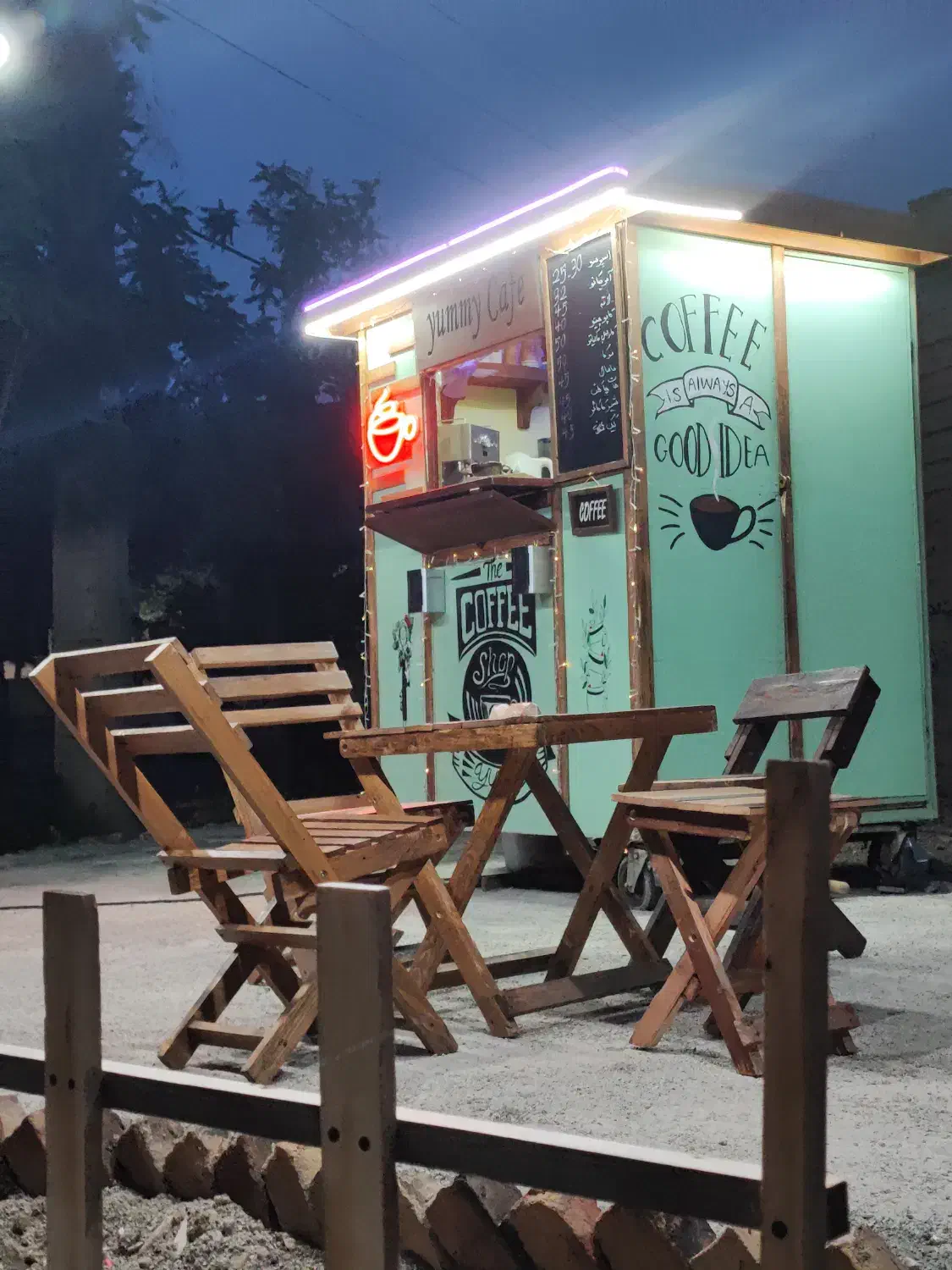 کانکس کافه سیار|کافی‌شاپ و رستوران|فردیس, شهرک ناز|دیوار