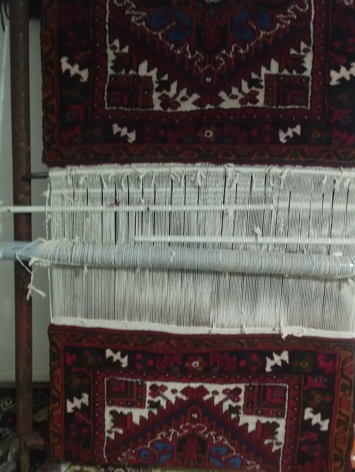 فرش دستبافت کناره هریس|فرش|ری, صفاییه (چشمه علی)|دیوار