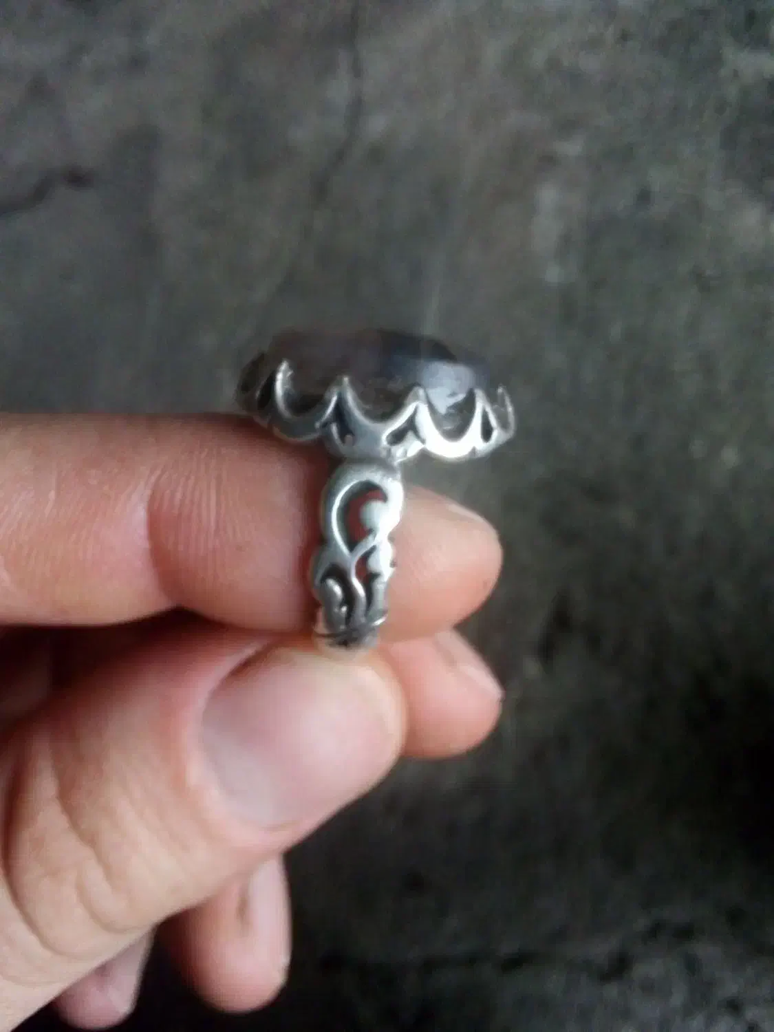 انگشتر نقره|کلکسیون اشیاء عتیقه|بوکان, |دیوار