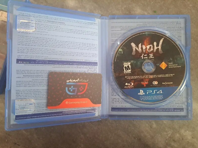 بازی دیسک nioh برای PS4|کنسول، بازی ویدئویی و آنلاین|سنندج, |دیوار