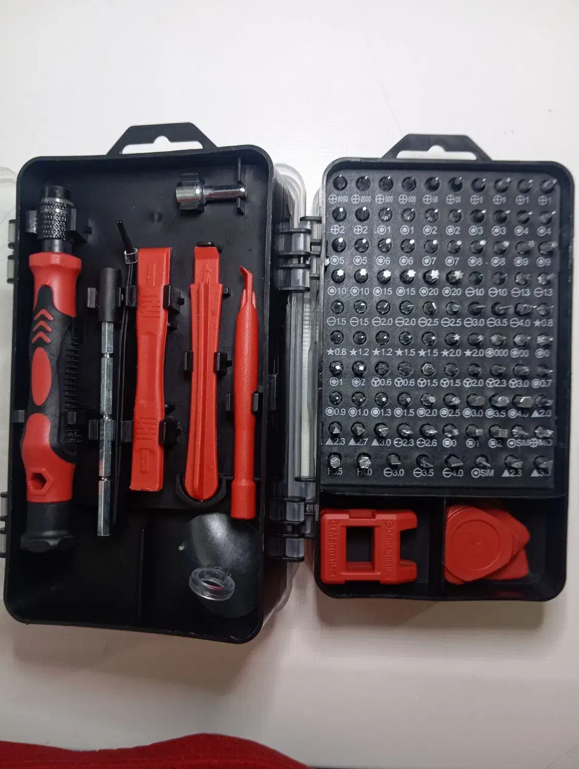 باکس پیچ‌گوشتی 115 پارچه|ابزارآلات|قم, نخودی|دیوار