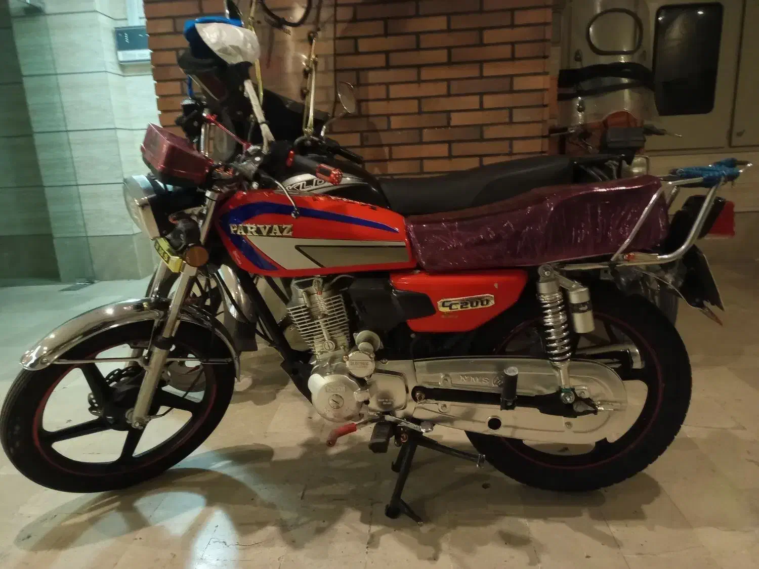 هوندا 200پرواز کاربرات|موتورسیکلت|تهران, آهنگران (سراسیاب دولاب)|دیوار