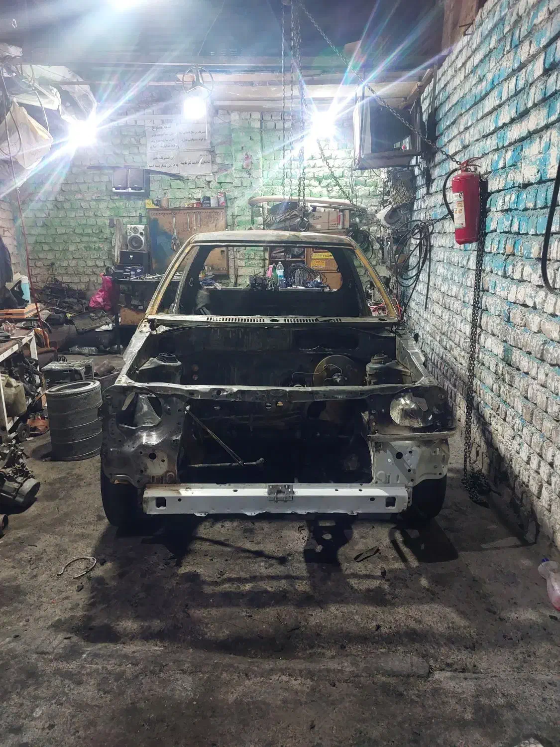 پراید سوخته مدل ۹۸|خودرو سواری و وانت|قم, شاه ابراهیم|دیوار