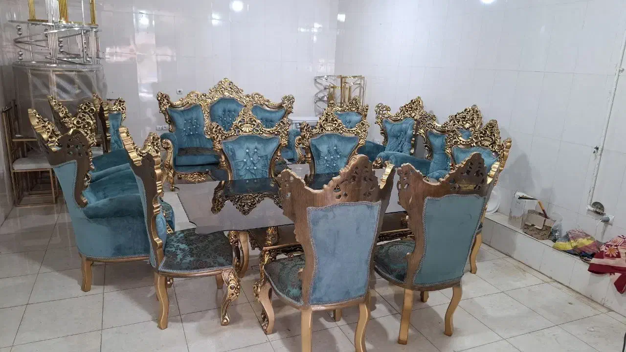 مبلمان پوریا بار جدید سلطنتی راحتی میز نهار خوری|مبلمان خانگی و میز عسلی|کرمانشاه, |دیوار