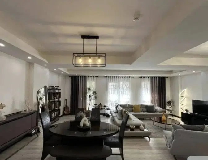 ۱۴۵متر ترکیبی از معماری مدرن و کلاسیک