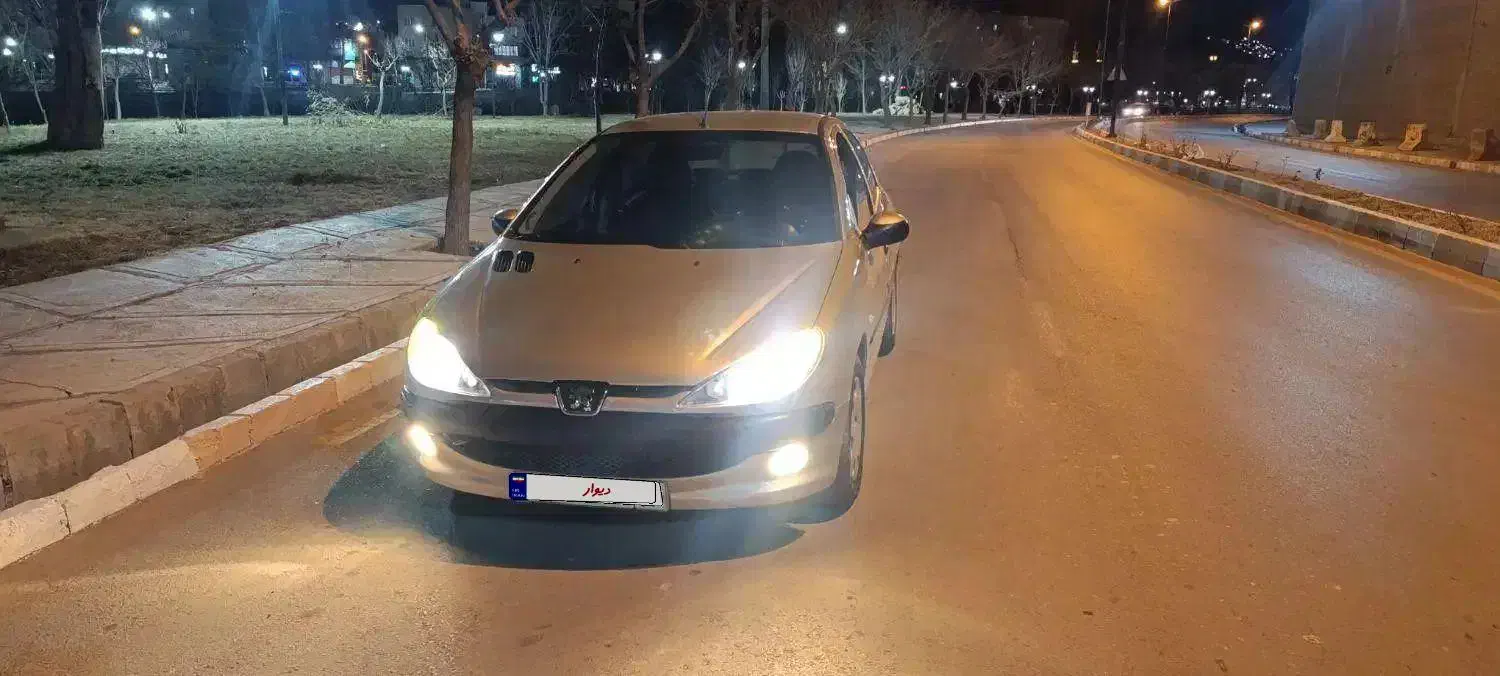 پژو ۲۰۶ تیپ ۳ عالی|خودرو سواری و وانت|مهاباد (آذربایجان غربی), |دیوار