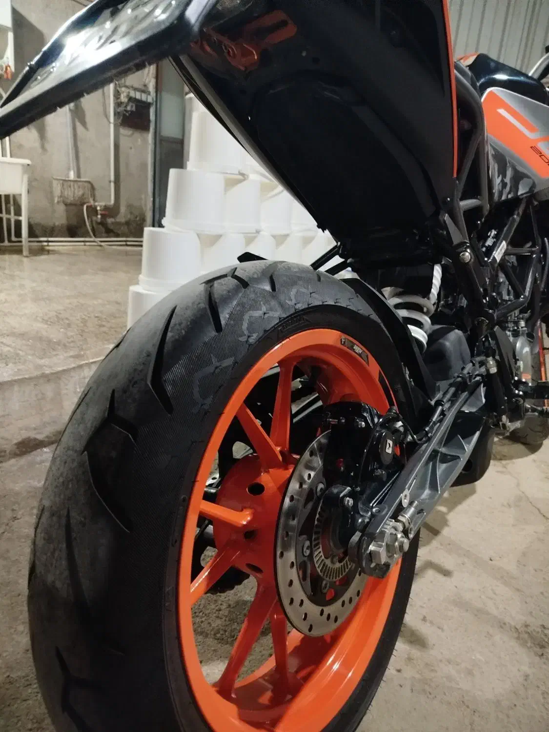 موتور  ktm  دوک 200 نیوفیس|موتورسیکلت|پاکدشت, پارچین|دیوار