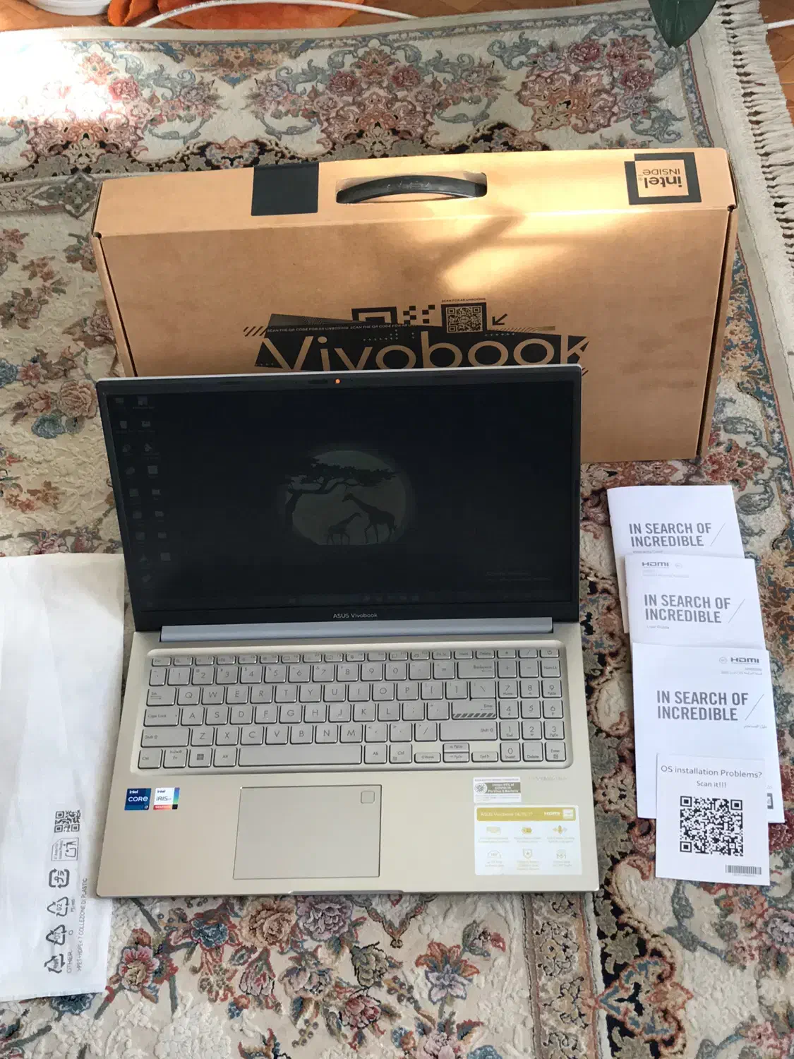 لپ تاپ vivobook|رایانه همراه|تهران, تهرانپارس غربی|دیوار