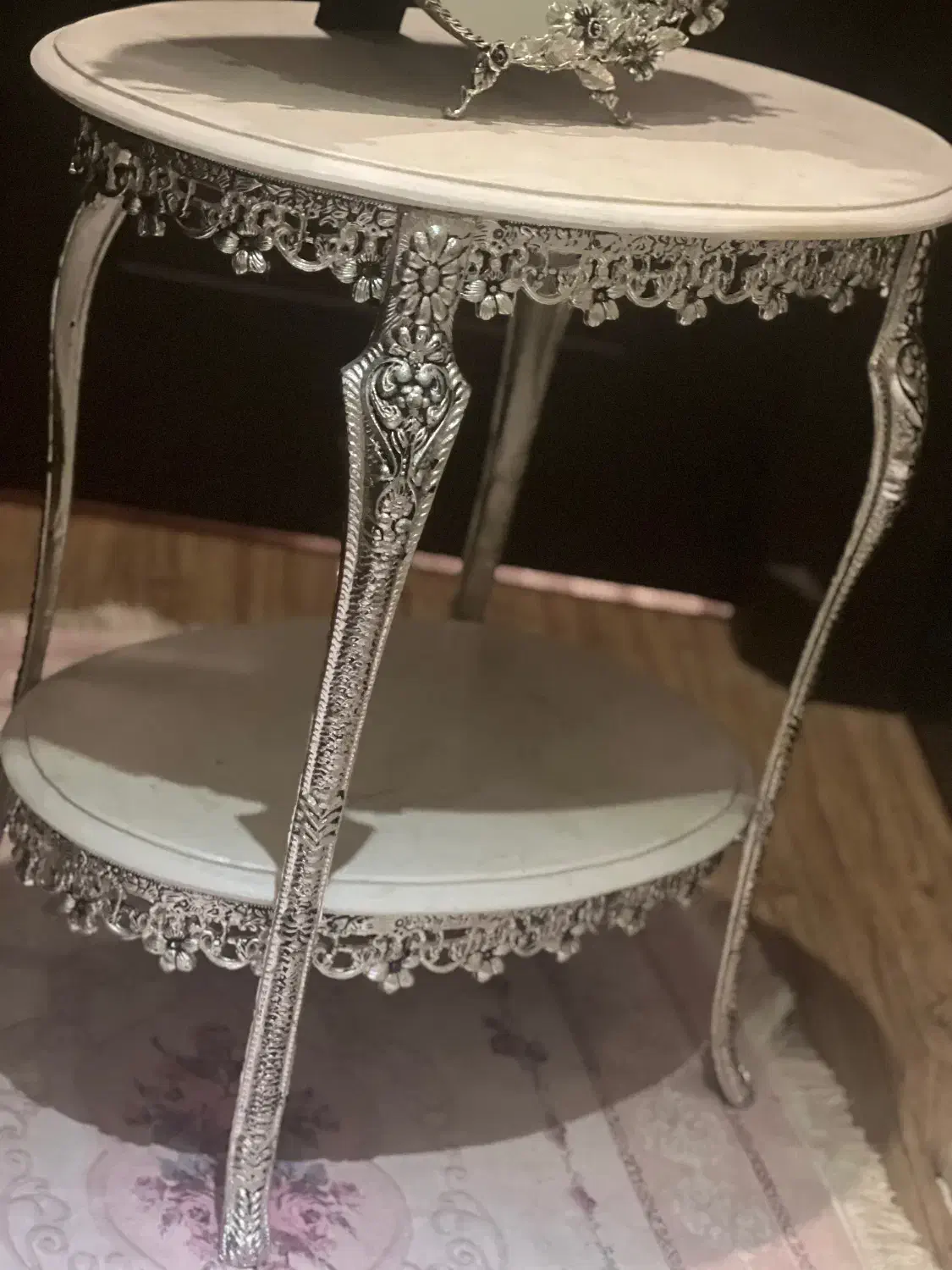 آینه شمعدون و پایه ست|آینه|رشت, معلم|دیوار