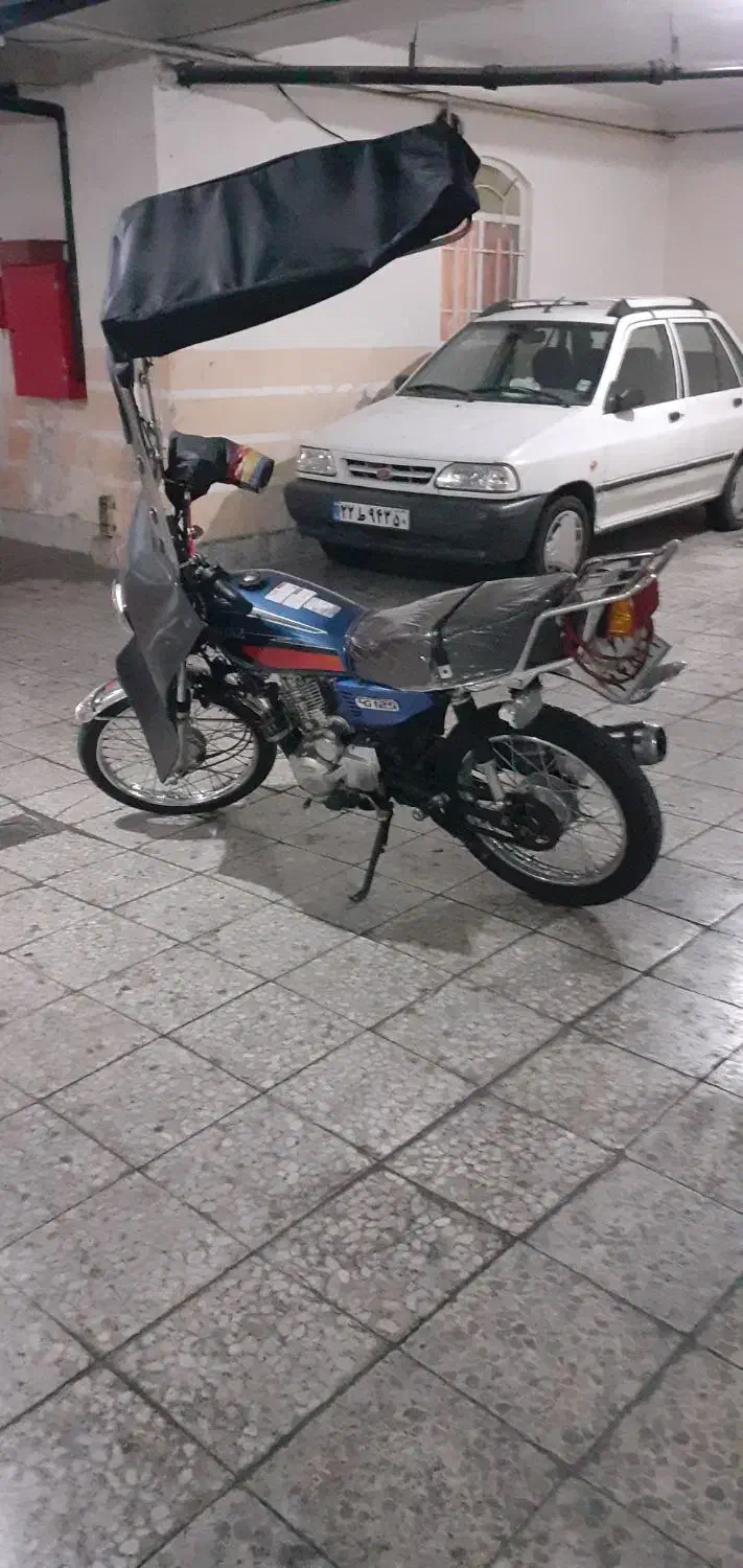 موتورهنداپیشتاز۱۲۵مدل۸۹|موتورسیکلت|تهران, استخر|دیوار