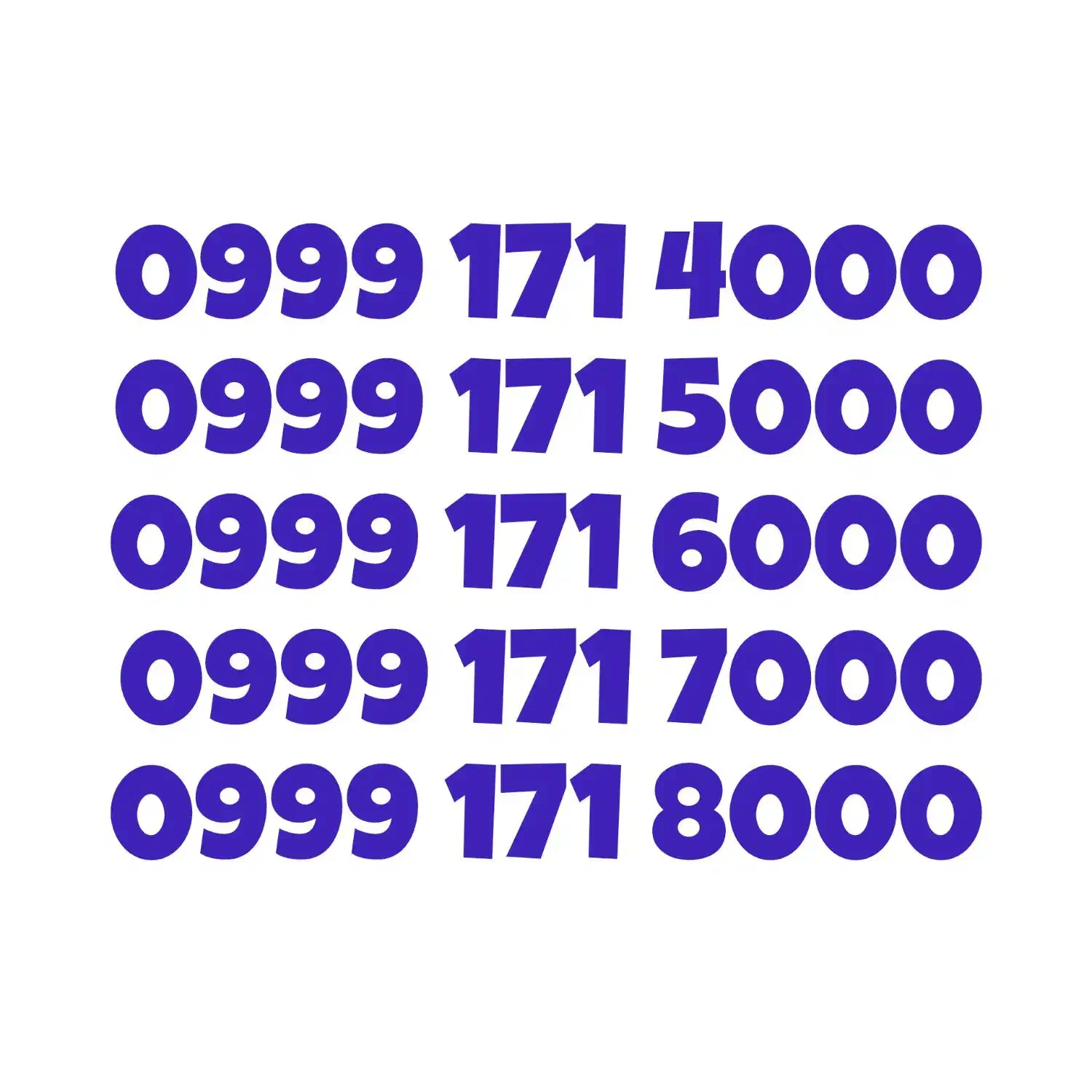 0999-171-7000|سیم‌کارت|بوشهر, |دیوار