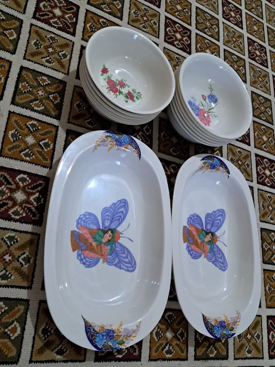 سلام دوعددمیوه خوری ۴۰۰هزارتومان|ظروف سرو و پذیرایی|ساوه, |دیوار