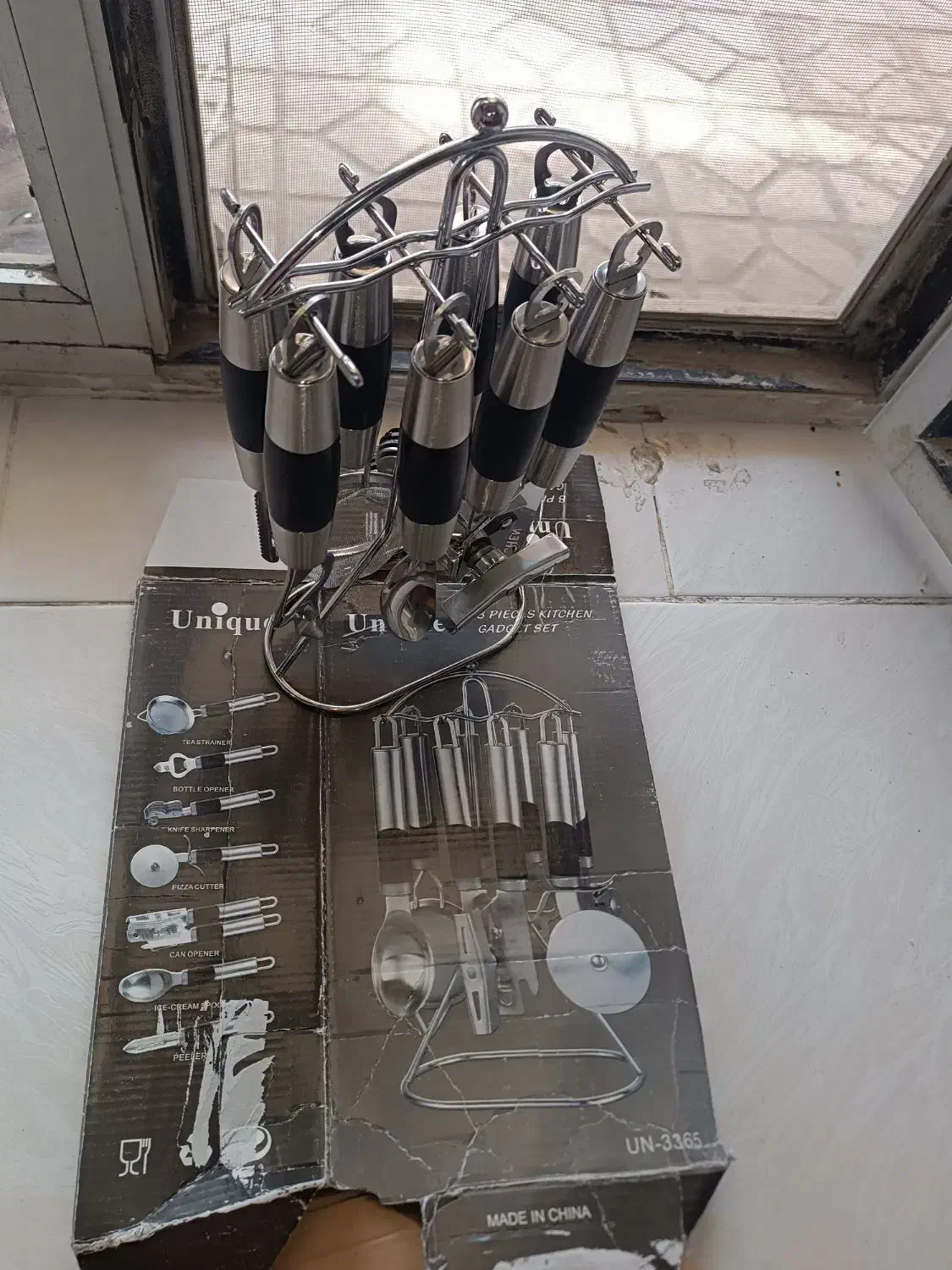 ابزار ۸پارچه سرویس آشپزخانه|ظروف پخت‌وپز|سهند, |دیوار