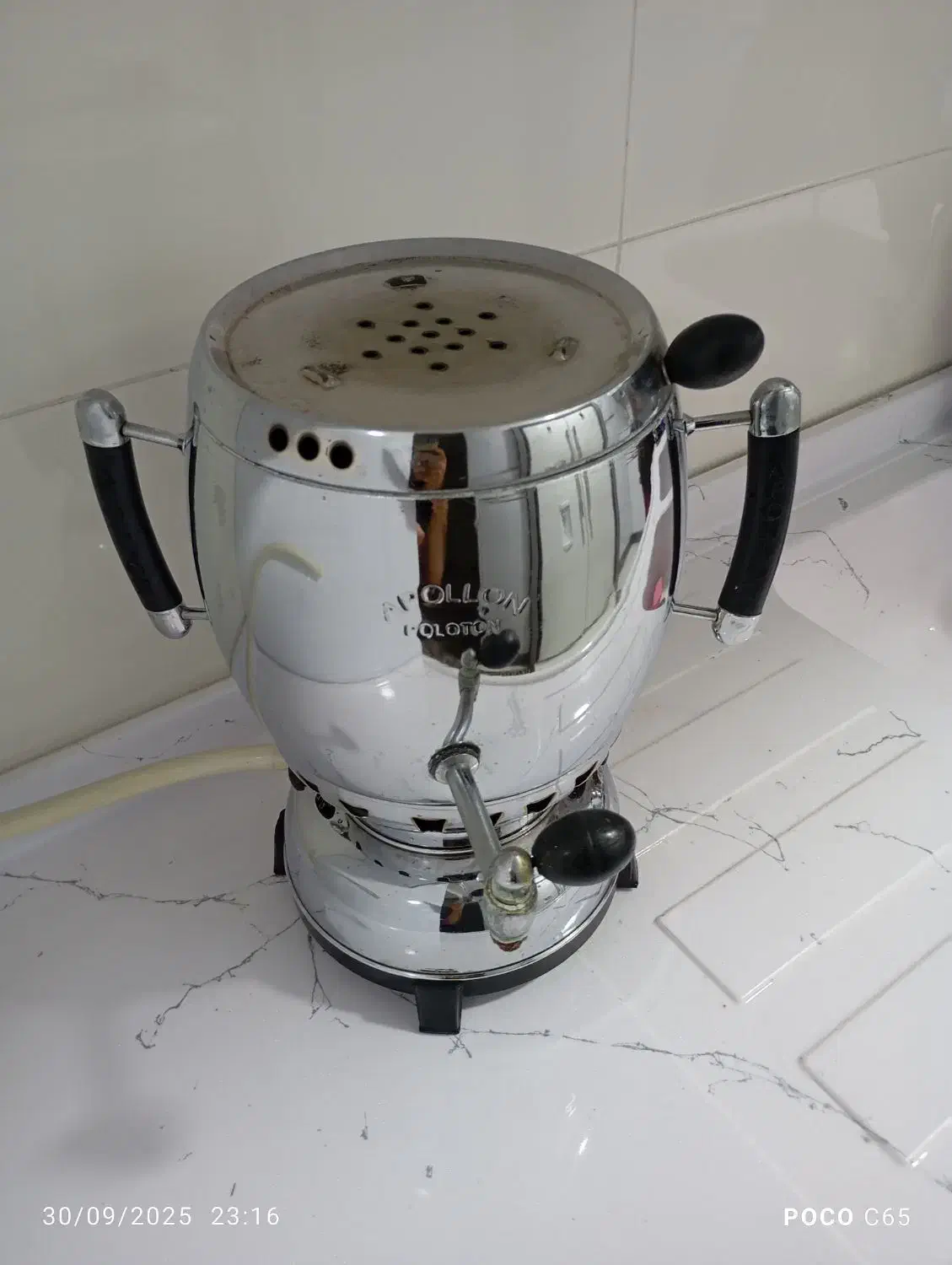 سماور آپولون اصلی. گازی|سماور، چای‌ساز، قهوه‌ساز|سقز, |دیوار