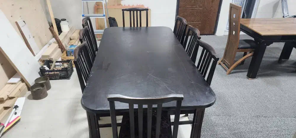 میز هشت نفره|میز و صندلی غذاخوری|مبارکه, |دیوار