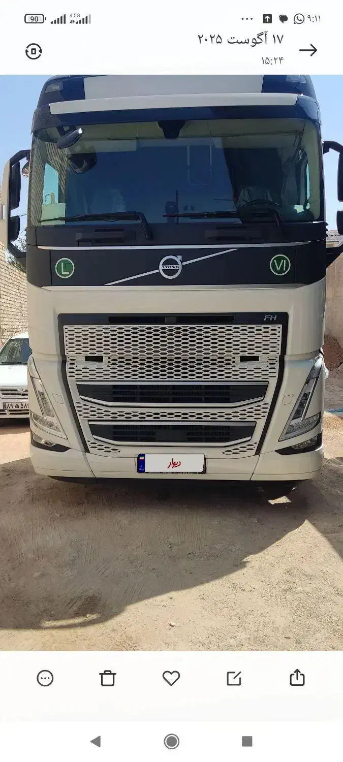 ولوو 2023ایسیو صفر خشک|خودرو سنگین|شیراز, زرهی|دیوار