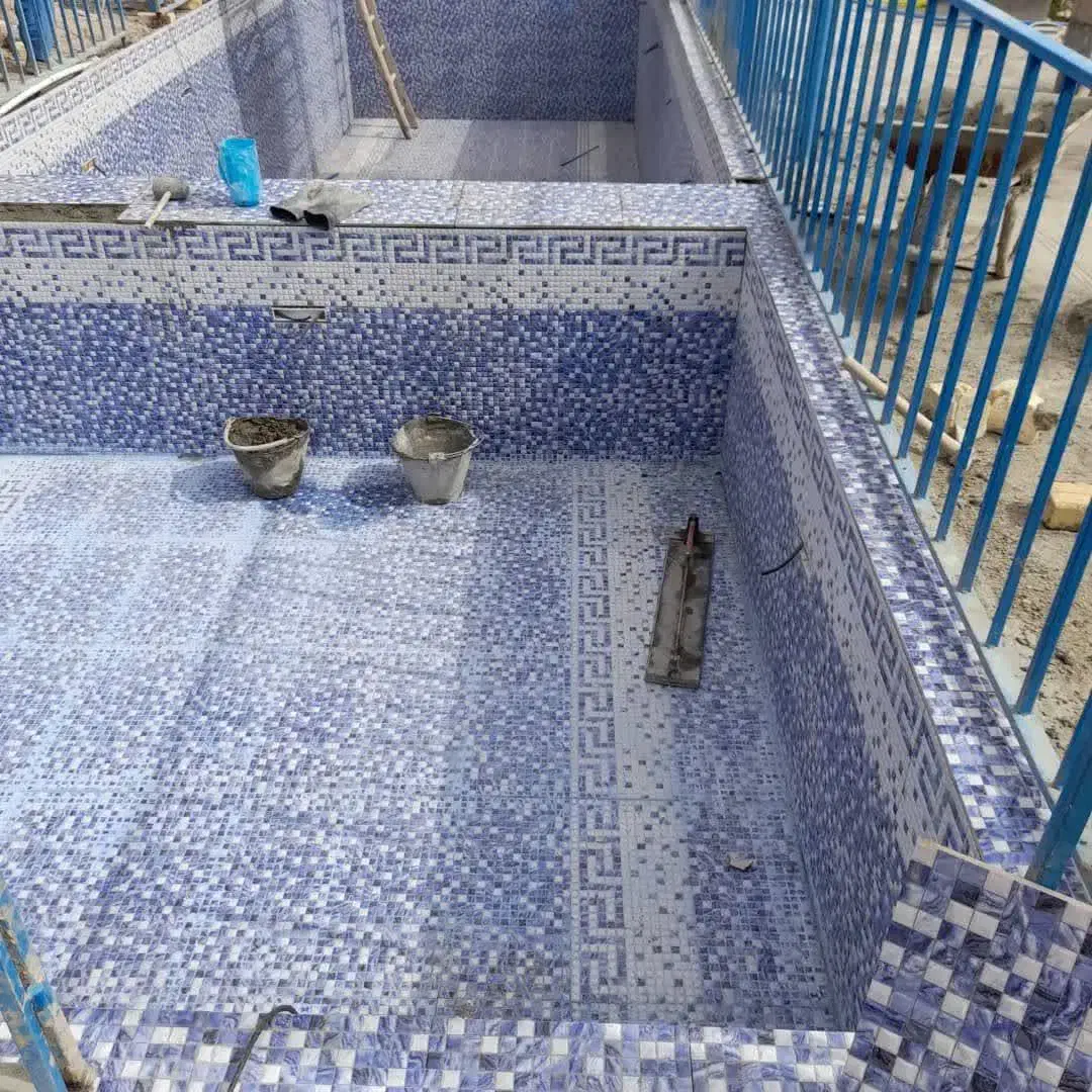 سنگ کف باغ سیمان کاری کاشی کاری|خدمات پیشه و مهارت|اصفهان, جلوان|دیوار