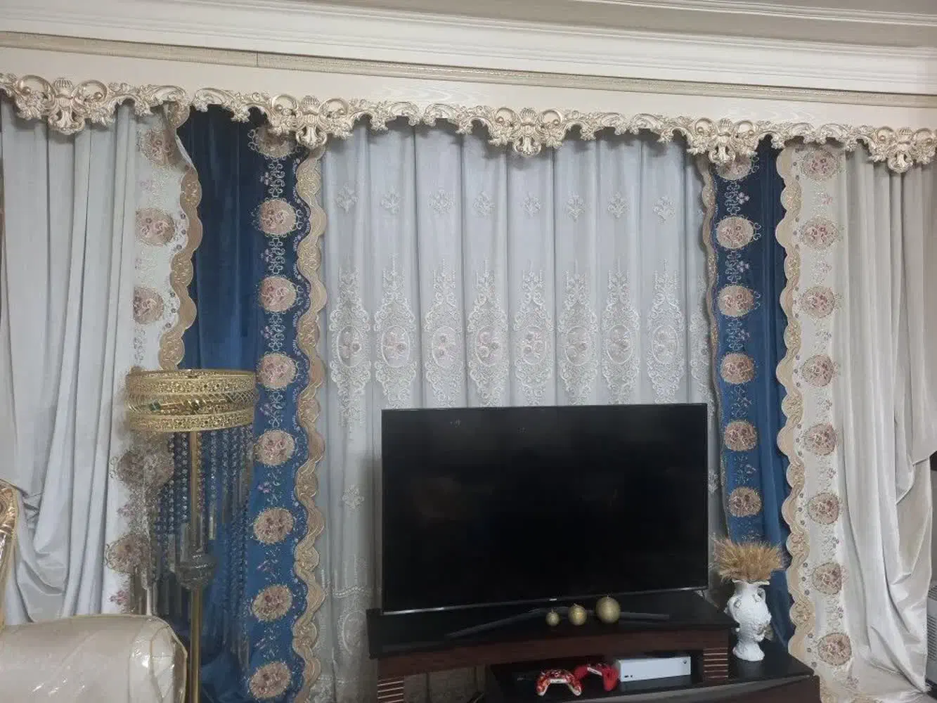 پرده پذیرایی|پرده، رانر، رومیزی|ورامین, ورامین|دیوار