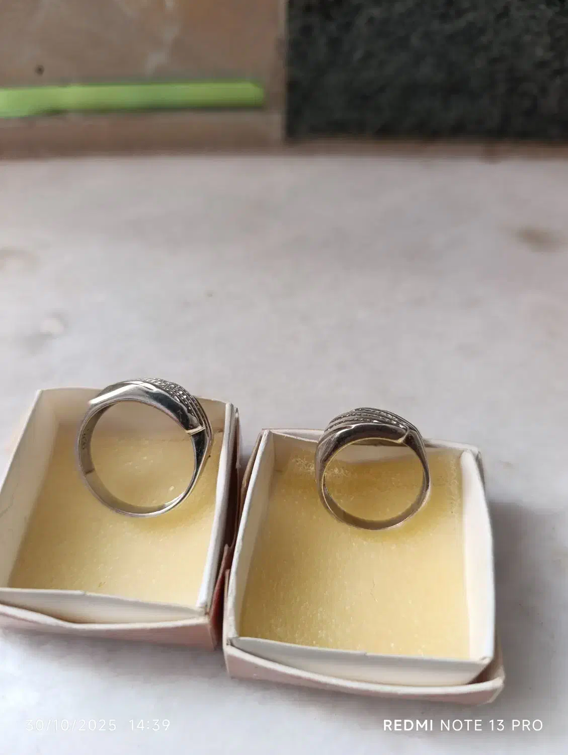 انگشتر نقره استفاده نشده|جواهرات|شاهرود, |دیوار