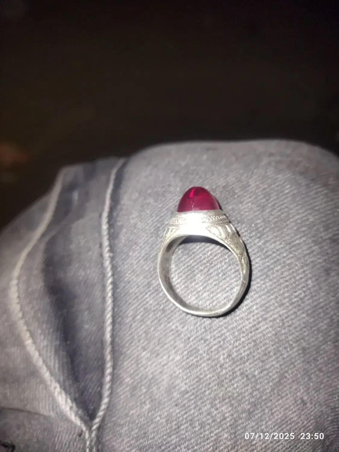 انگشتر نقره قدیمی|جواهرات|بندرعباس, |دیوار