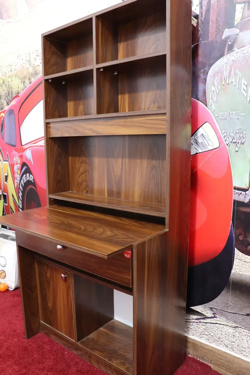 میز تحریر کتابخانه دار ایستاده ام دی اف|میز تحریر و کامپیوتر|رفسنجان, |دیوار