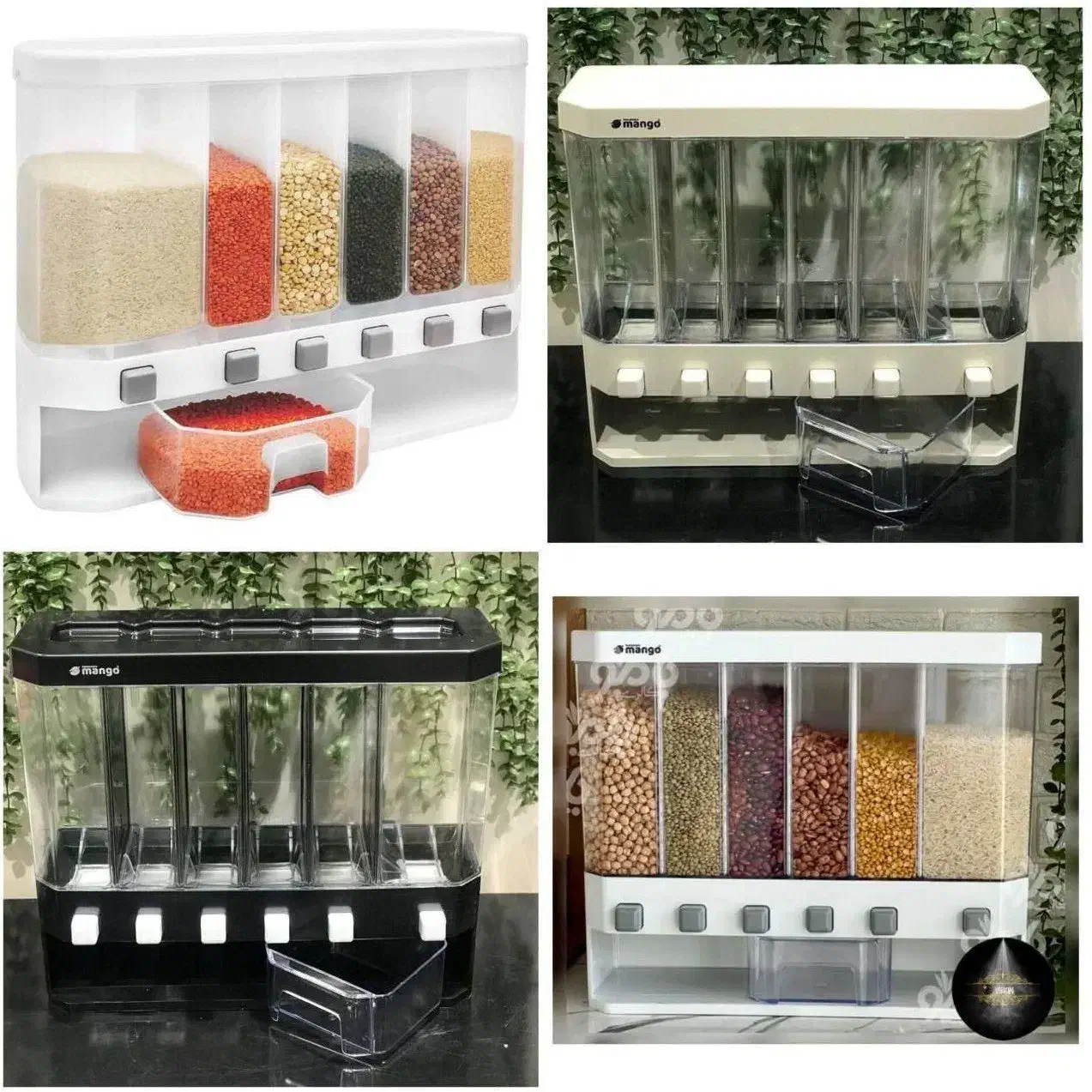 بانکه حبوبات مانگو 6 خانه هدیه روز مادر و روز زن|ظروف نگهدارنده، پلاستیکی، یکبارمصرف|تهران, بهداشت|دیوار