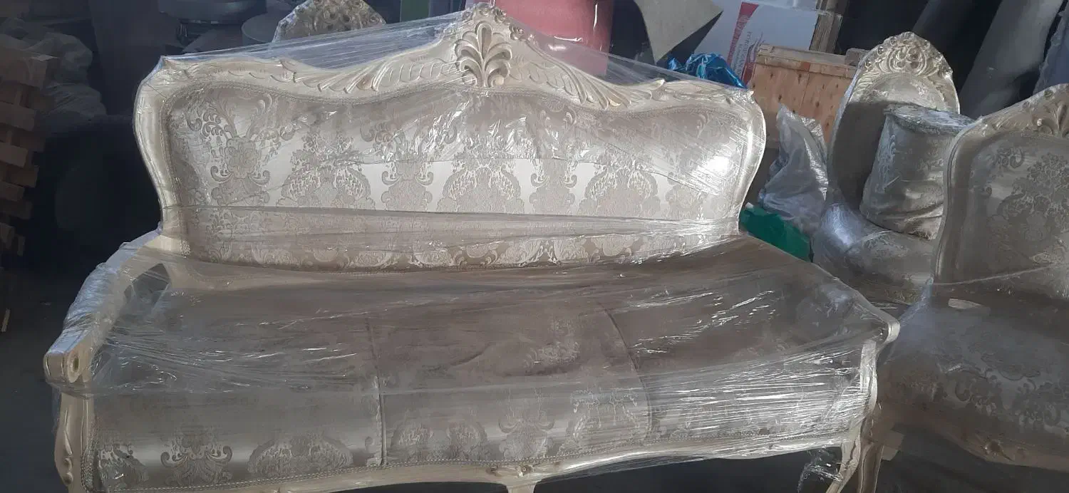 مبل استیل ۹ نفره|مبلمان خانگی و میز عسلی|رباطکریم, شهرک صنعتی سبلان|دیوار