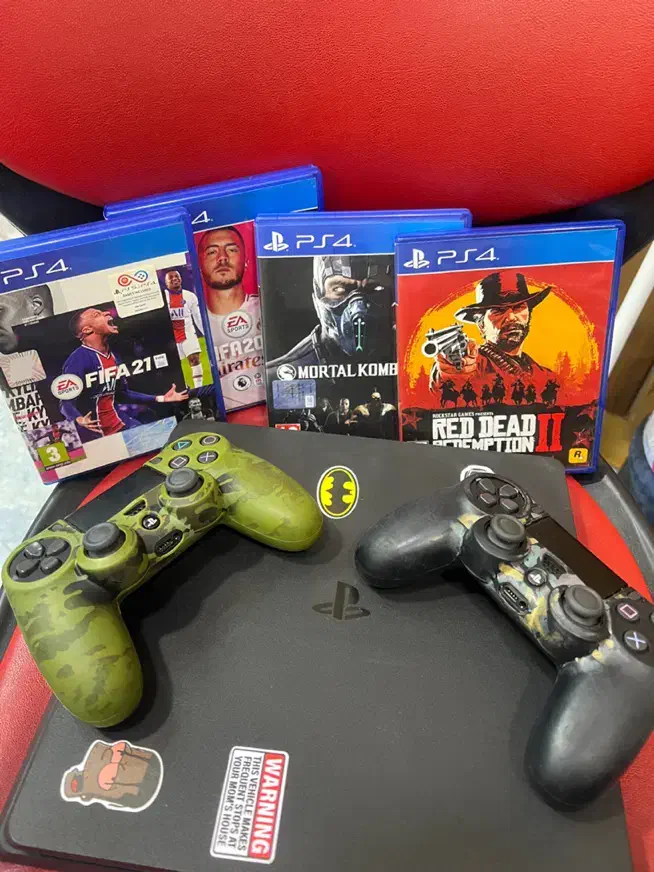 ps4 اسلیم در حد نو|کنسول، بازی ویدئویی و آنلاین|کیش, |دیوار