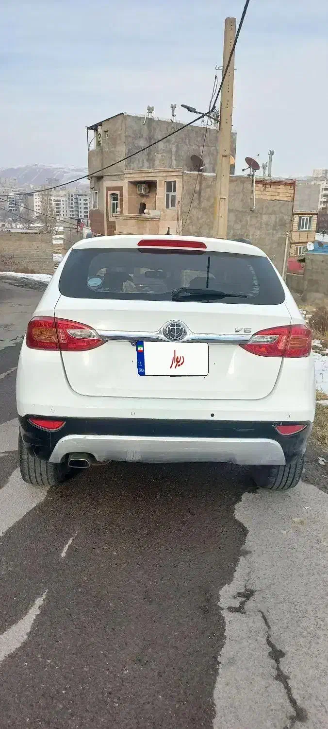 فروش برلیانس v5 پلاک ارس مدل ۲۰۱۴|خودرو سواری و وانت|تبریز, |دیوار