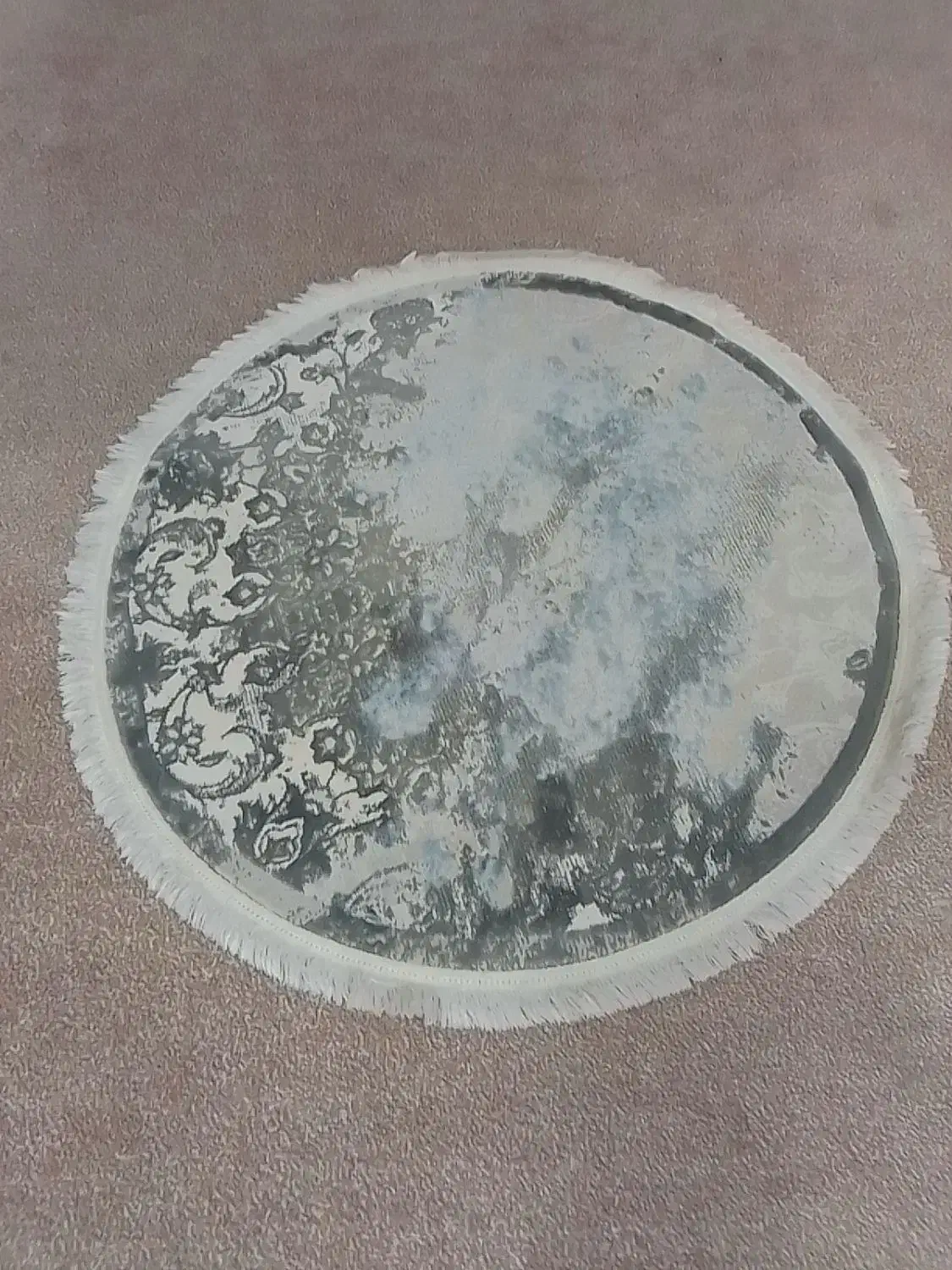 فرش ۶ متری فانتزی سایه روشن همراه با قالیچه|فرش|دزفول, |دیوار