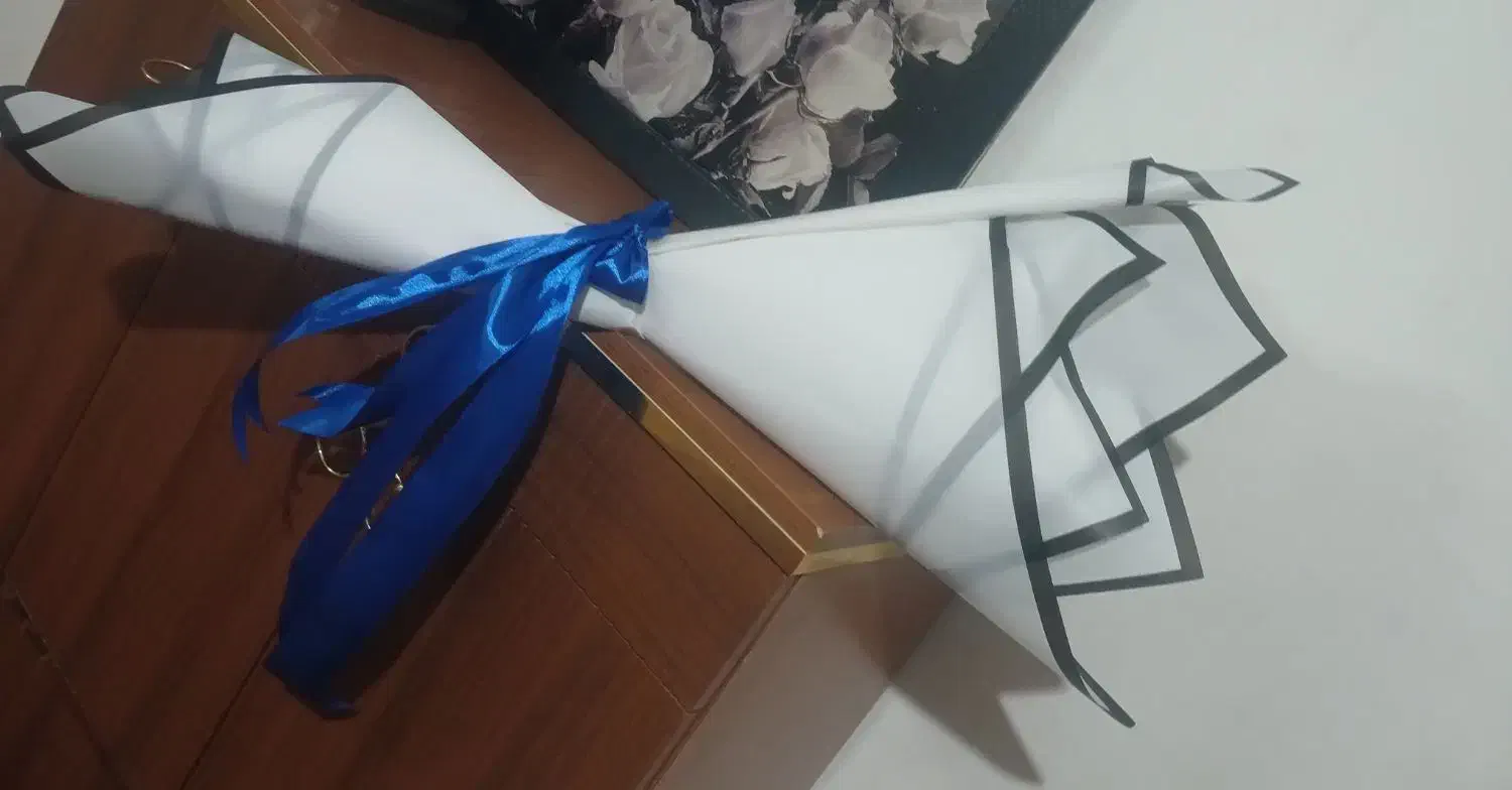 گل روبانی.|گل مصنوعی|قزوین, |دیوار