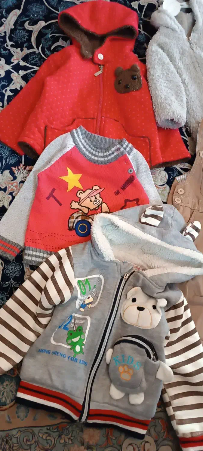 پنج عدد کار زمستونی زیر قیمت لباس بچگانه|کفش و لباس بچه|تهران, بهداشت|دیوار