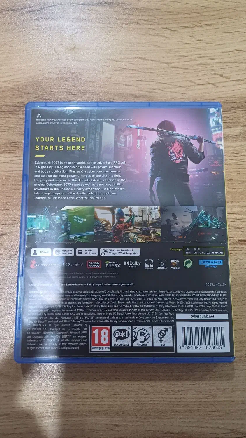 Cyberpunk 2077 Ultimate edition PS5|کنسول، بازی ویدئویی و آنلاین|تهران, ایوانک|دیوار