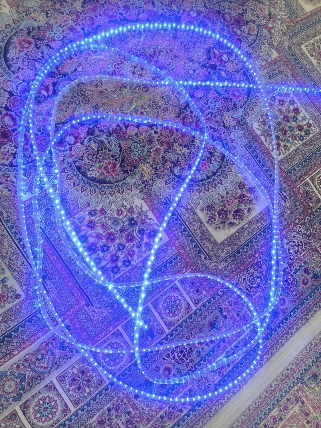 ریسه نور مخفی  رنگ آبی|ریسه و چراغ تزئینی|سنندج, |دیوار