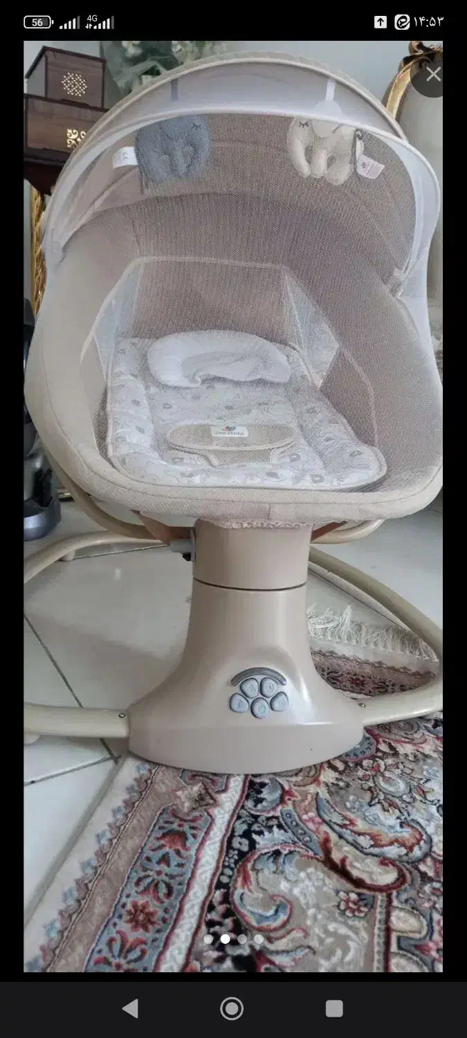 گهواره برقی مارک ماستلا|اسباب و اثاث بچه|بهار, |دیوار