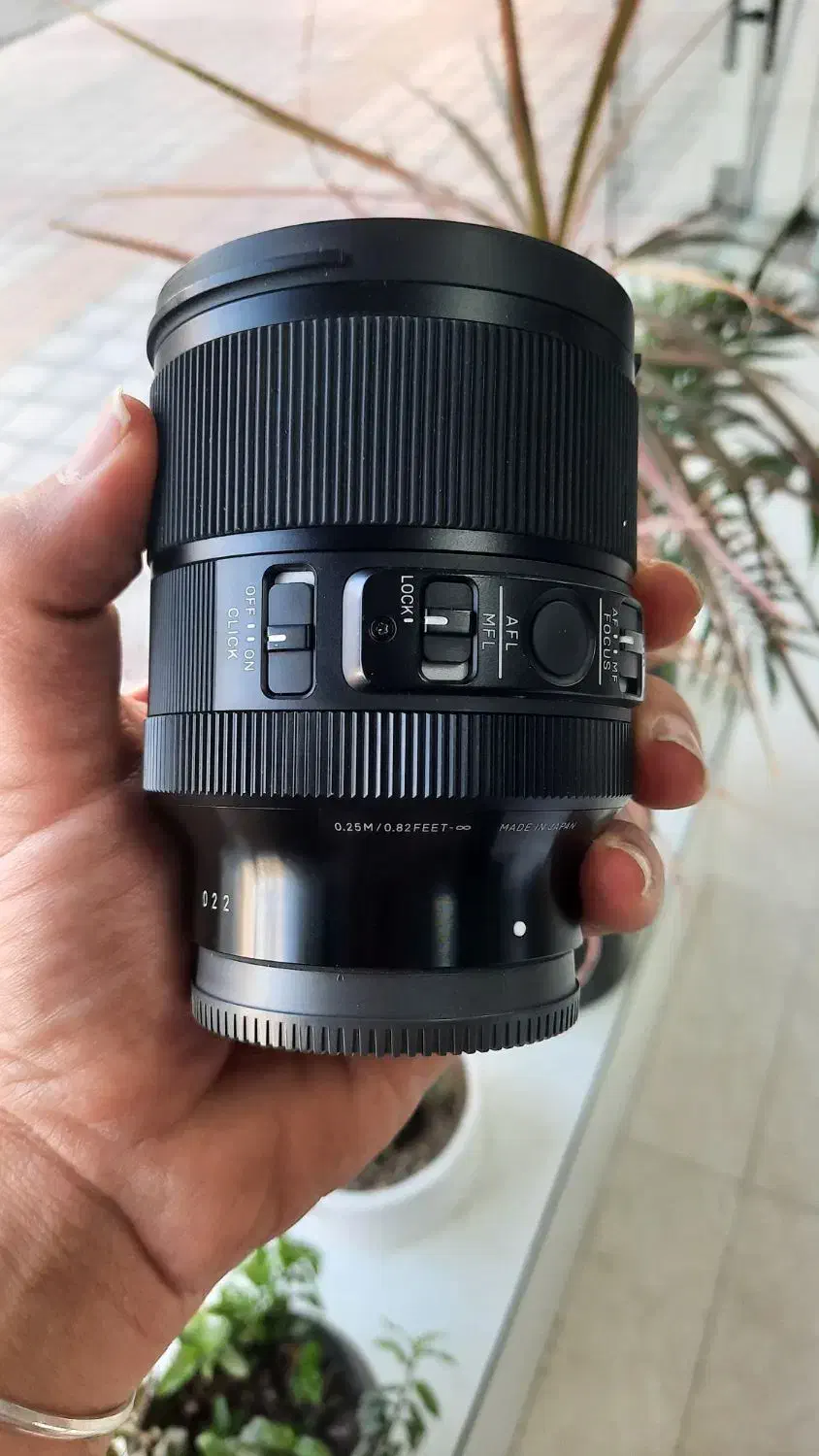 لنز  سونی سیگما 24  f1.4 art|دوربین عکاسی و فیلم‌برداری|تاکستان, |دیوار