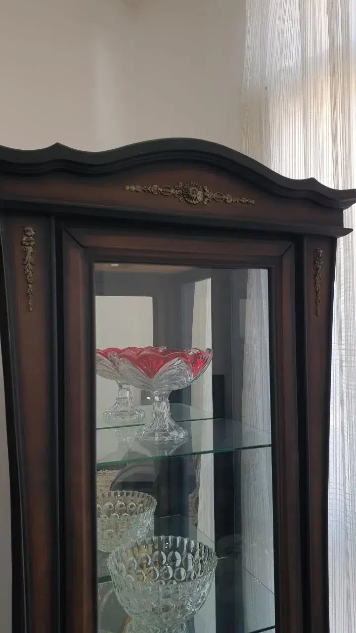 بوفه چوبی|بوفه، ویترین، کنسول|فردوسیه, |دیوار