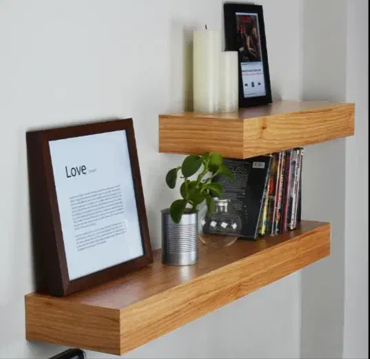 شلف دیواری با جنس ام دی اف در ابعاد مختلف|کتابخانه، شلف، قفسه‌های دیواری|ارومیه, |دیوار