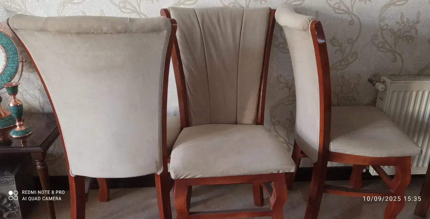 صندلی چوبی|میز و صندلی غذاخوری|فولادشهر, A2|دیوار