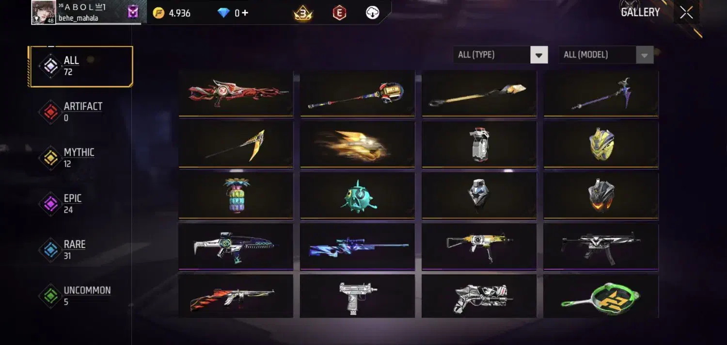 اکانت فری فایر|کنسول، بازی ویدئویی و آنلاین|رضویه, |دیوار