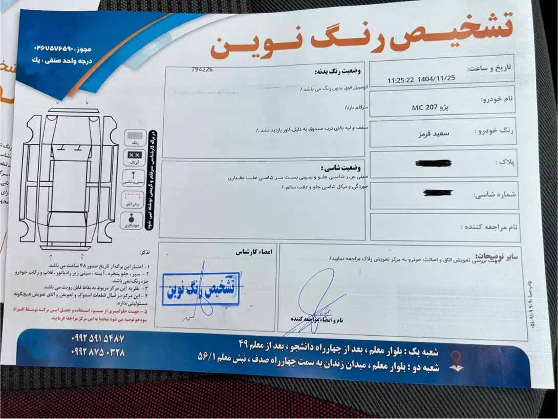 پژو ۲۰۷ mc مدل ۴۰۱|خودرو سواری و وانت|مشهد, صیاد شیرازی|دیوار