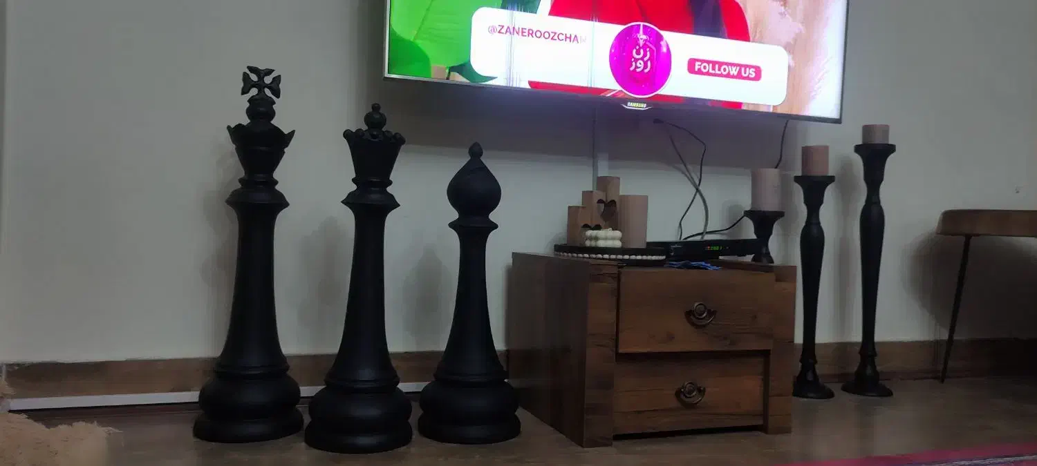 دکور سالنی شطرنج|مجسمه، تندیس، ماکت|تهران, آشتیانی|دیوار