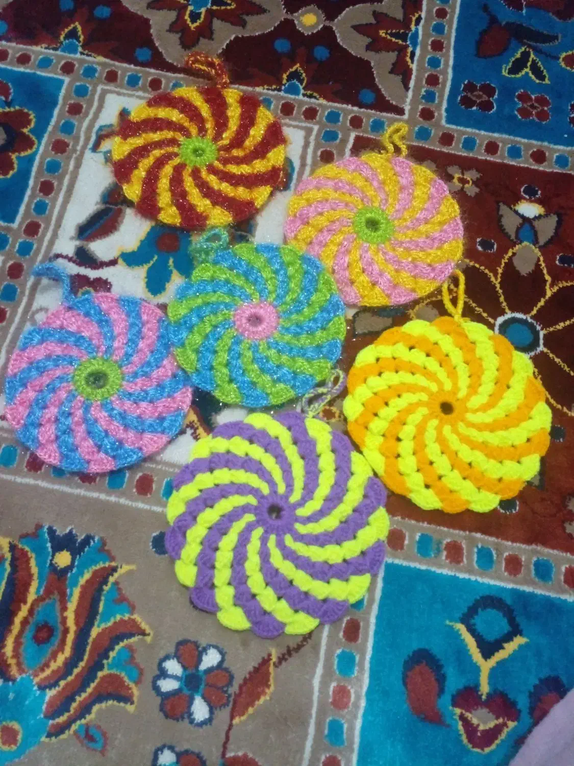 بافت انواع دستگیره|سفره، حوله، دستمال آشپزخانه|کرمان, |دیوار