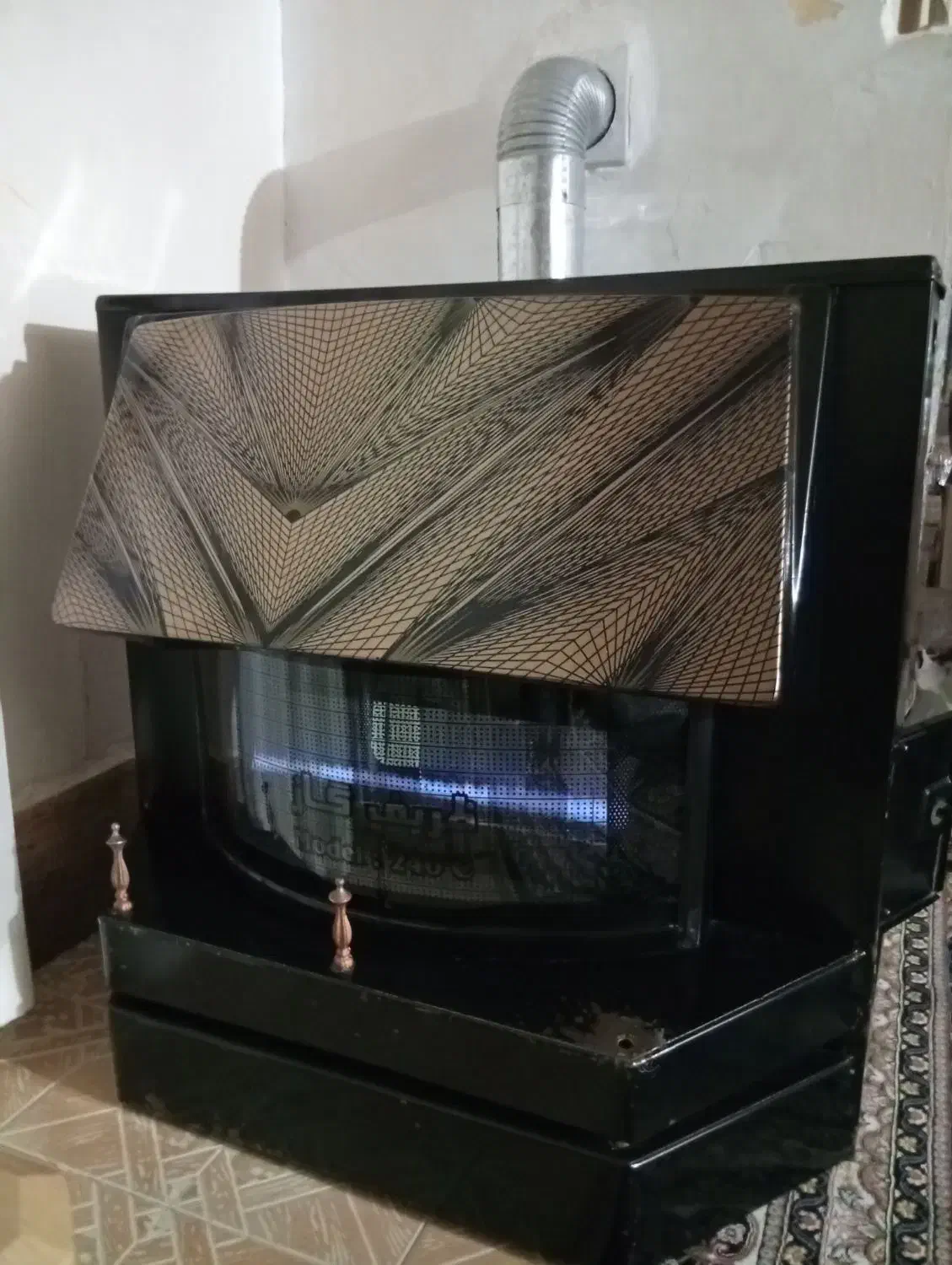 بخاری گازی طرح شومینه|بخاری، هیتر، شومینه|سبزوار, طبرسی (جعفرآباد)|دیوار